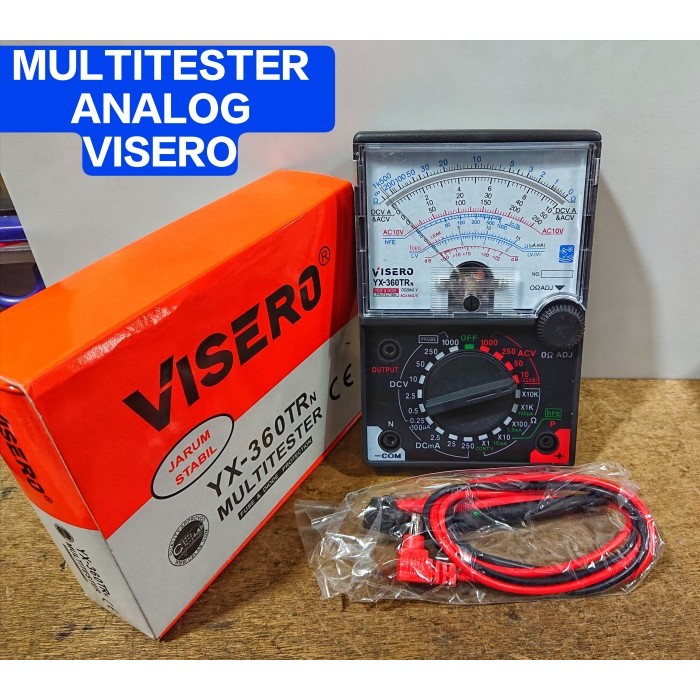 populer] Multitester Multimeter Avometer Analog Visero YX-360TRN YX360TRN 360