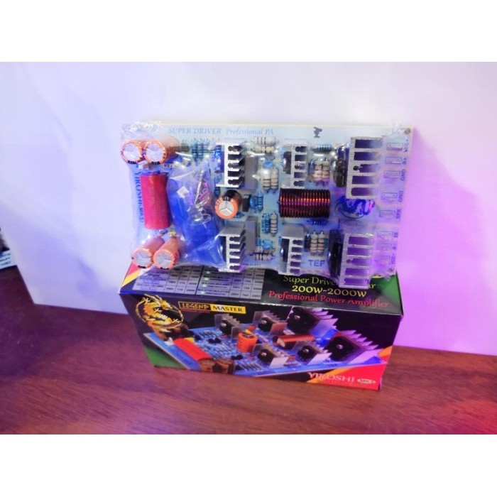 @@@@] Kit Driver Power Yiroshi X4 500W Power Amplifier X 4 Tanpa TR Final
