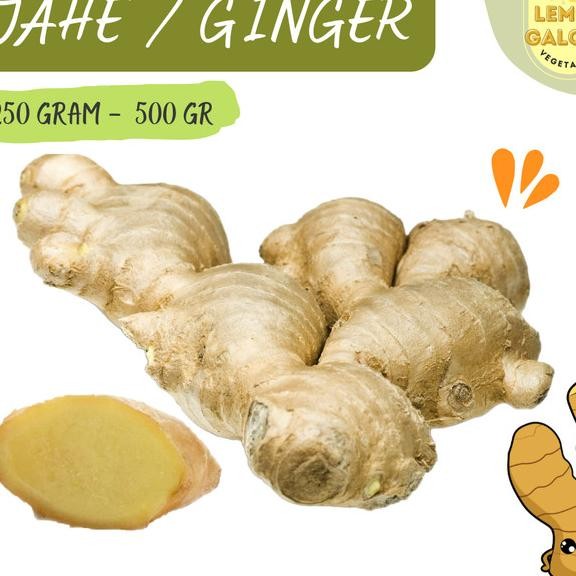 

Jahe Putih Segar / Jahe Bersih / Fresh Ginger / 250 Gr - 1 Kg