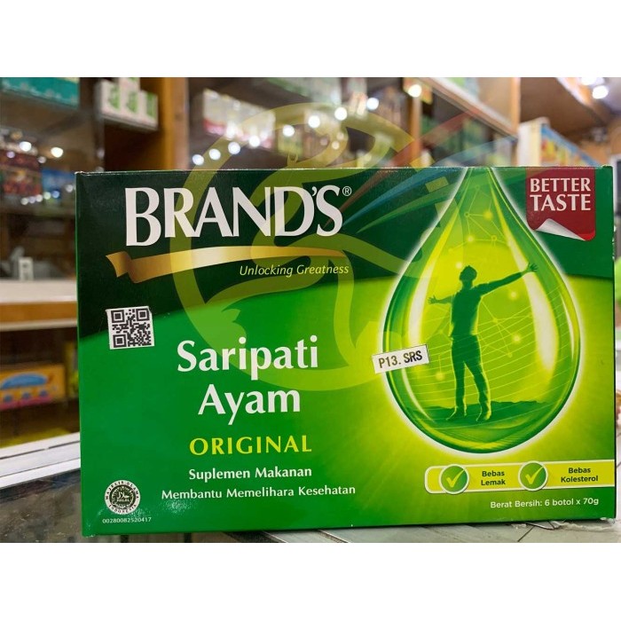 

,,,,,,,] Brand's Saripati Ayam Original Essence of Chicken