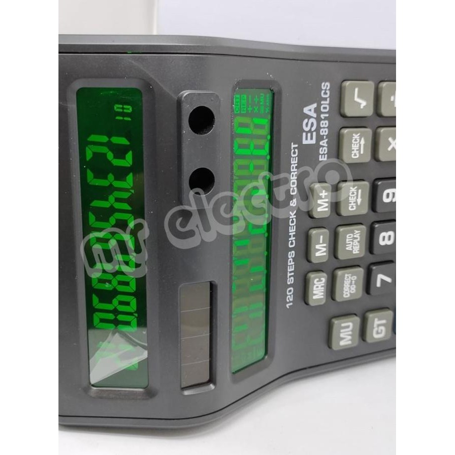

Ah67 KALKULATOR ESA 8810 LCS LED BACKLIGHT 2 LAYAR - KALKULATOR 12 DIGIT Hemat