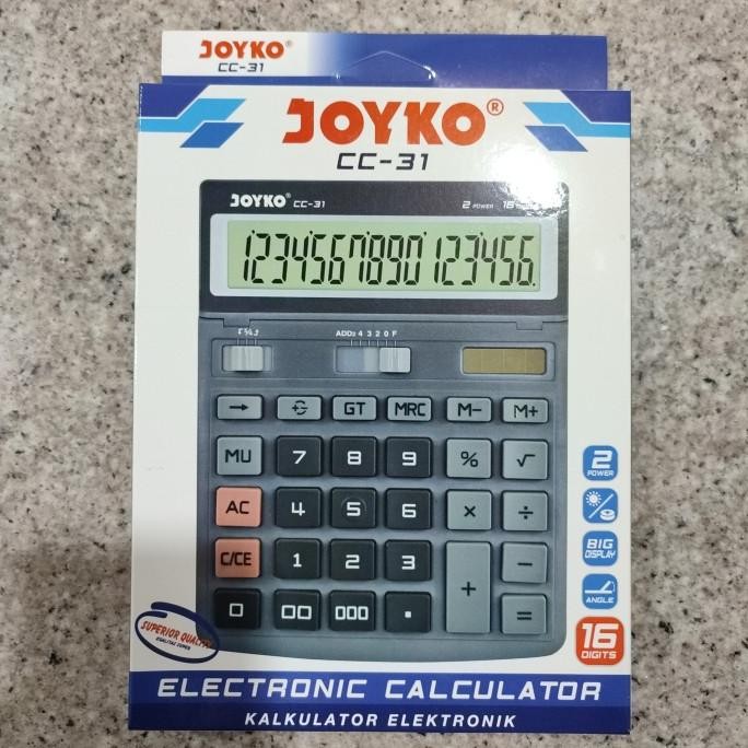 

sa-324 calculator 16 digit merk joyko CC-31 Hemat