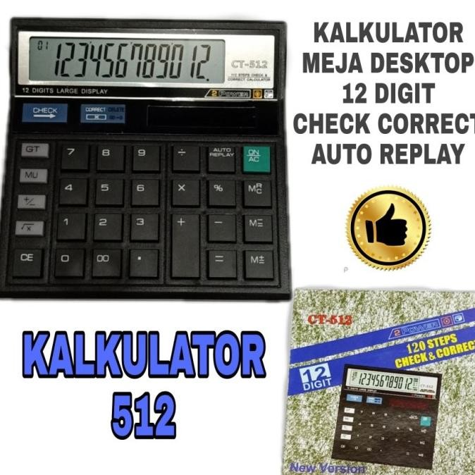 

nl-8 kalkulator ct-512 Premium