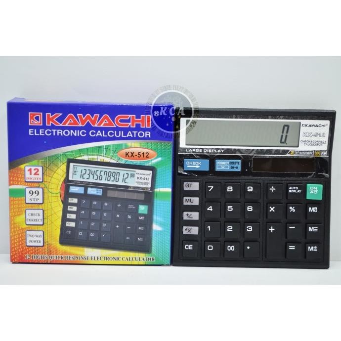 

wwr-76 Kalkulator / Calculator KX-512 12 Digit Kawachi Viral