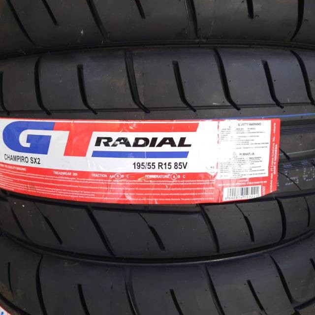 Ban GT Champiro SX2 195/55/R15 Semi Slick