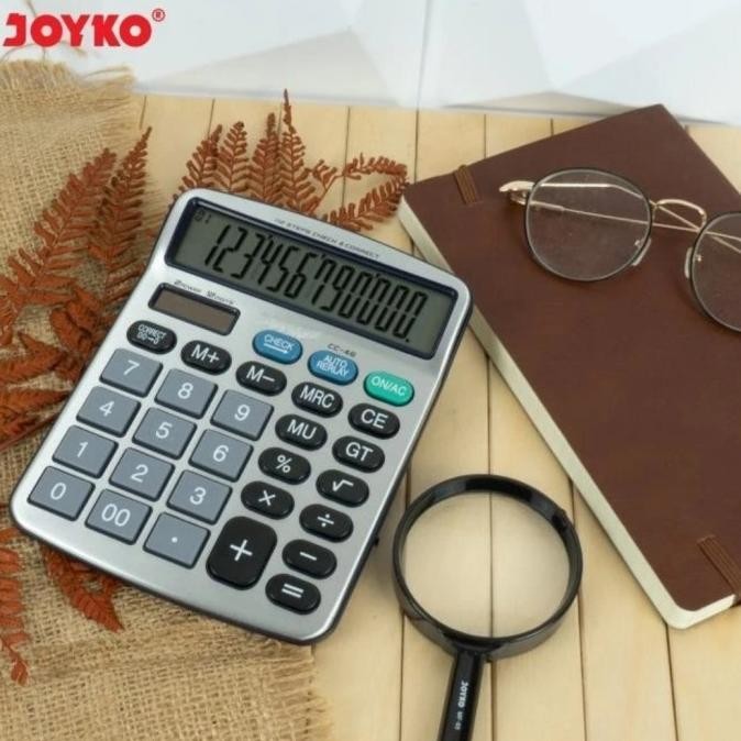 

jg-8 JOYKO CC-46 Check & Correct Calculator Kalkulator Bisa Cek Ulang CC46 Termurah