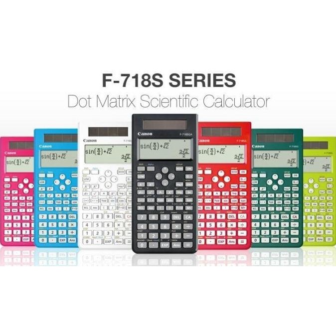 

ter-98 calculator canon F-718S series Original