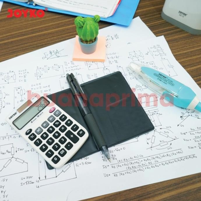 

Me41 Kalkulator Joyko 12 Digits Pocket Kecil Saku CC-43 Calculator Kantong Terlaris