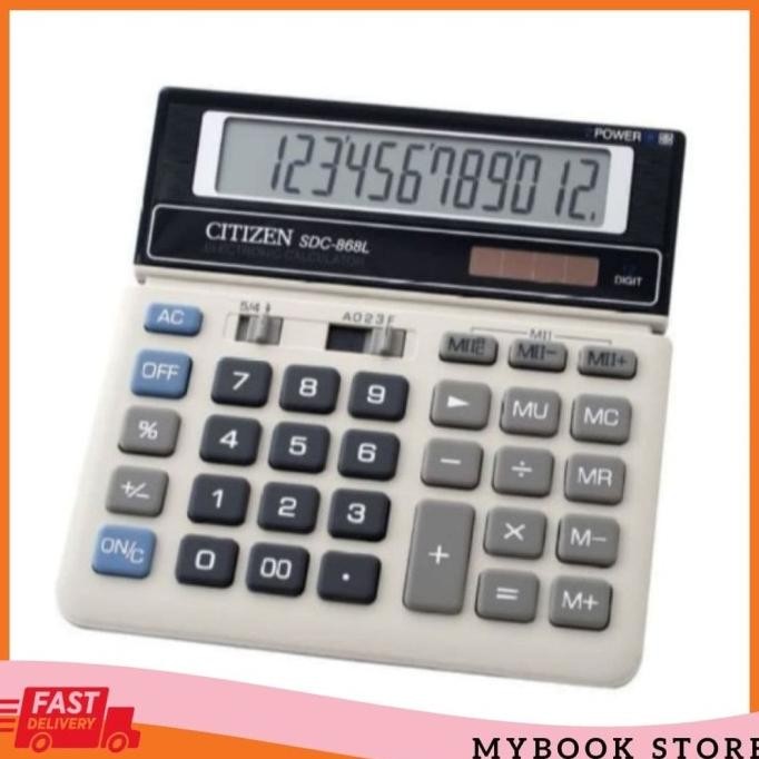

Ur37 Kalkulator Citizen SDC-868L ORIGINAL MBS Hemat