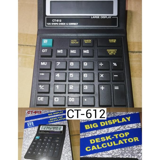 

gd-90 Kalkulator ATN CT-612 12 Digit Termurah