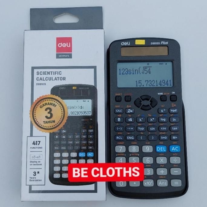 

fg-7 Deli D991ES PLUS Scientific Kalkulator Sekolah Kuliah FX-991ES PLUS Premium