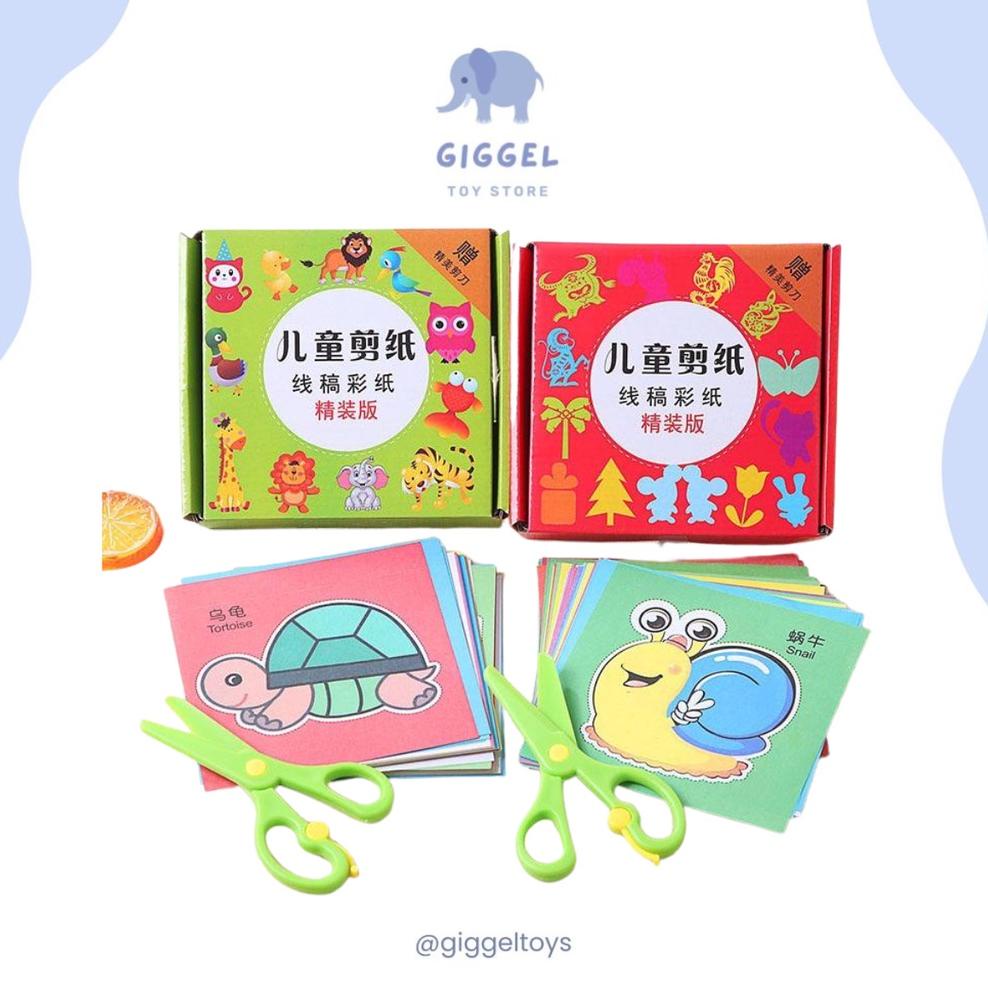 

Promo [ Giggel ] Diy Paper Cutting / Mainan Gunting Menggunting/ Lembar Aktivitas Menggunting Anak/ Latihan Menggunting/ Lembar Kerja