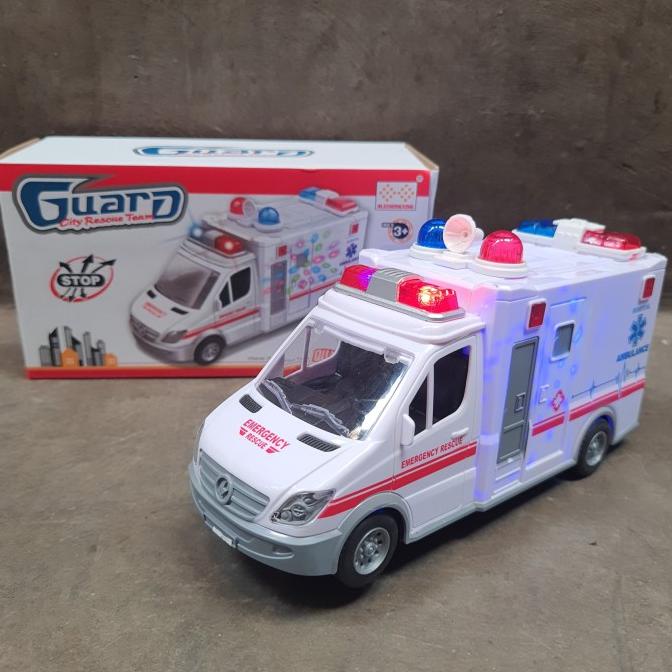 Sale Sale Mainan Mobil Ambulan Bunyi Hospital Ambulance Termurah Termurah