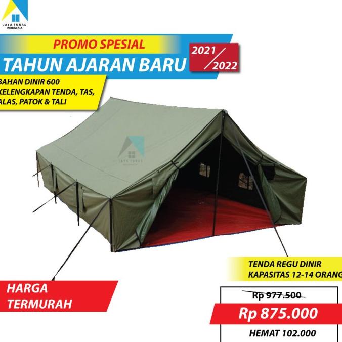 Tenda Pramuka / Tenda A / Tenda Regu Pramuka / Tenda Komando