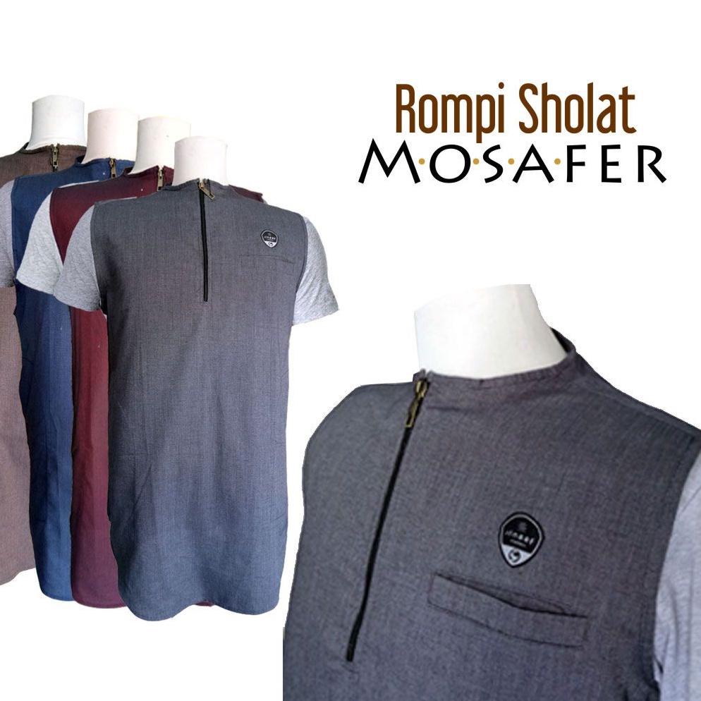 Kode8p3Od ROSAL ROMPI SHOLAT MOSAFER BY ILNAAF - ROMPI GAMIS PRIA - BAHAN KATUN