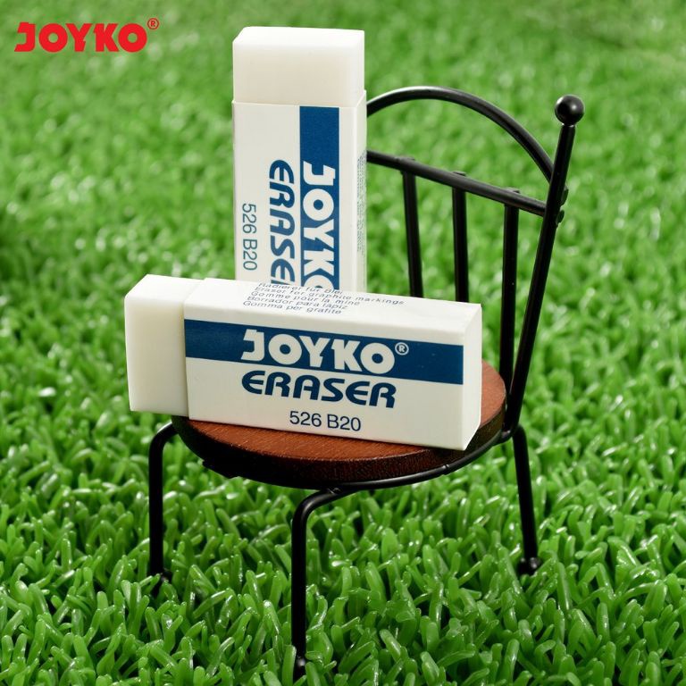 

[CODE BARANG 147EUW] Eraser / Penghapus Besar Joyko 526-B20 (Putih) / (1pak) VAT