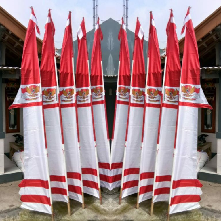 [CODEBARANG581SGH] Umbul Umbul Jumbo umbul Umbul Merah putih Garuda umbul Umbul Warna Warni Umbul um