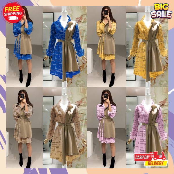 Deres Batil Kualitas Terbaik Dress Batk Size M,L,Xl Pakaian Batuk Perempuan Driss Motif Bstik Lengan