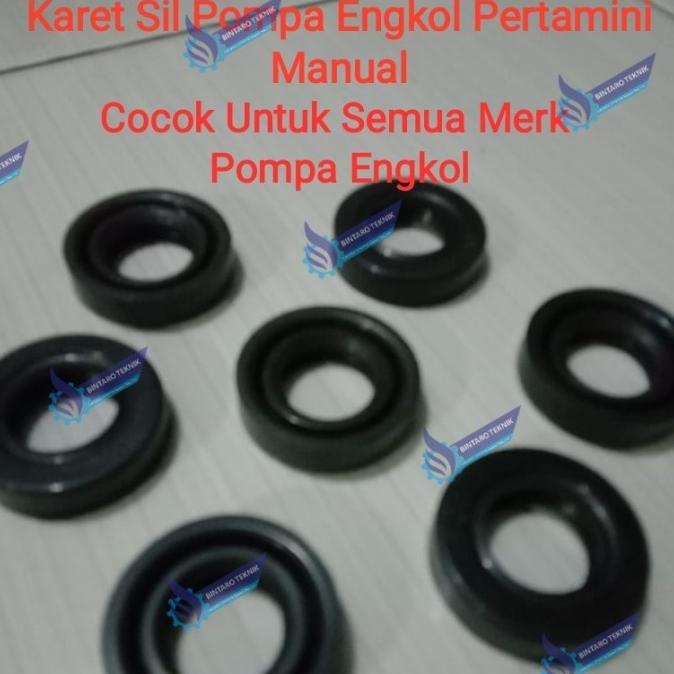 `````````] Sil Karet Seal Pompa Pertamini Pom Mini Engkol Manual KUJ TPG Toyosaki