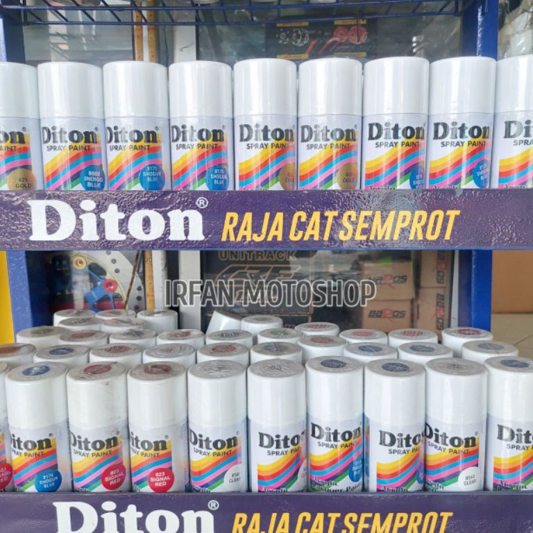 

Momen lebaran DITON SPRAY PAINT PYLOX COLOUR ALL VARIAN COLOUR Order Now