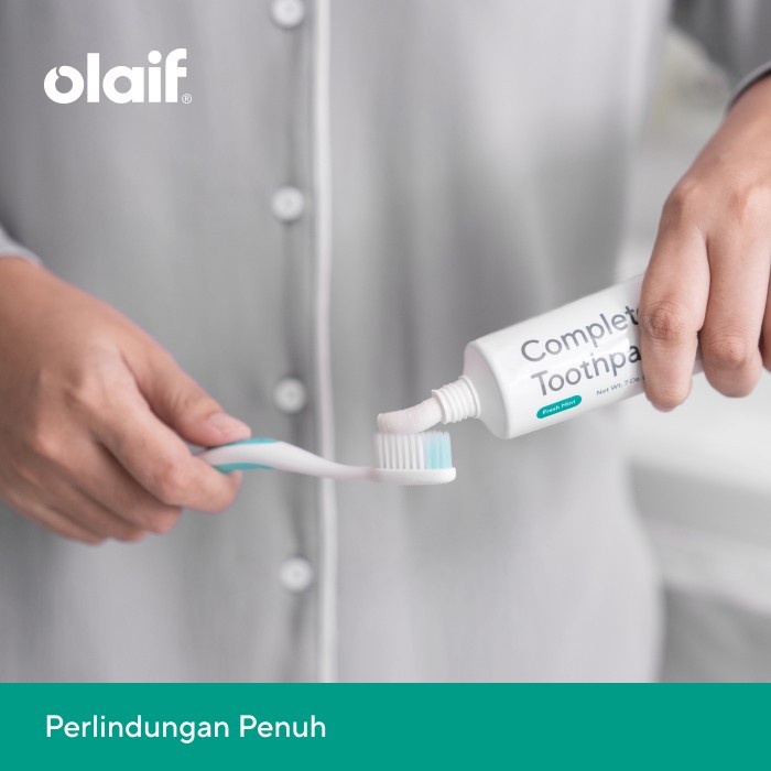 Olaif Complete Care Toothpaste 200g / Pro Clean Toothbrush