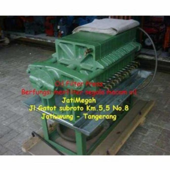 Open DS] Mesin filter press / Oil filter press