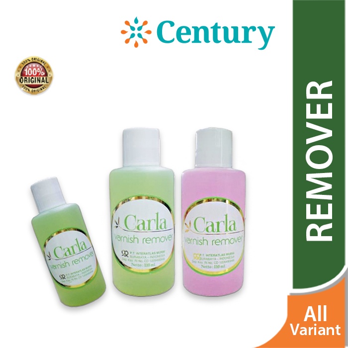 Carla Aceton Red Varnish Remover 35 ml dan 110 ml / Aseton / Kutek / Kutex / Pembersih Cat Kuku