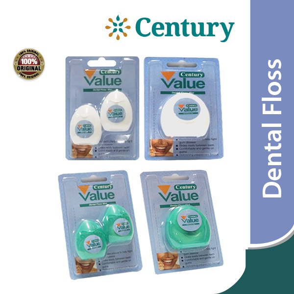Century Dental Floss / Dental Floss / Benang Gigi / Pembersih Gigi