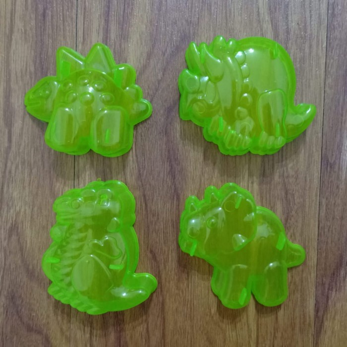 Terlaris Cetakan Bento Dinosaurus Nasi Tumpeng Kuning Ulang Tahun Agar Jelly