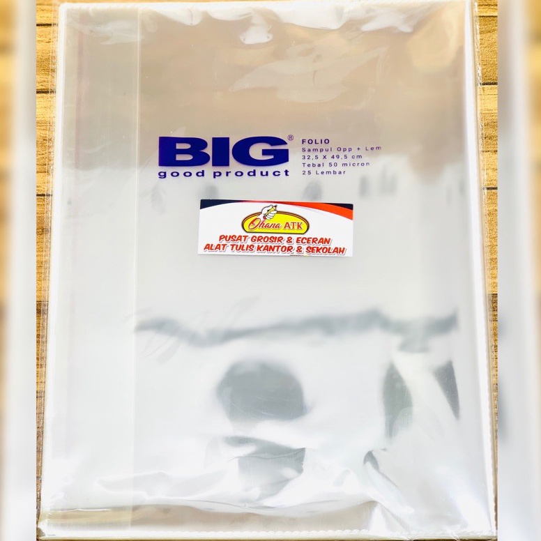 

Special Promo Sampul Buku Plastik Bening Sampul OPP FOLIO BIG 246