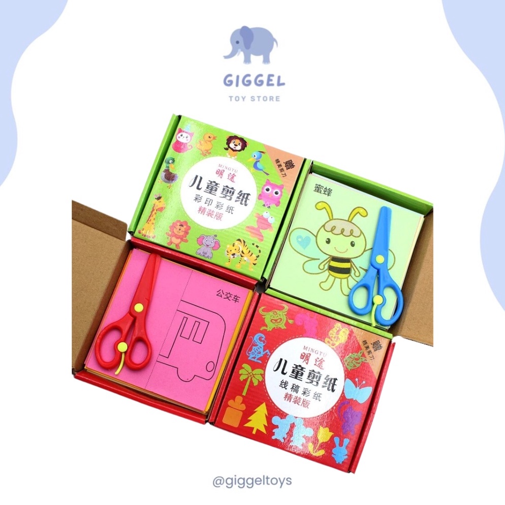 

Spesial Murah [ Giggel ] DIY PAPER CUTTING / mainan gunting menggunting/ lembar aktivitas menggunting anak/ latihan menggunting/ lembar kerja Paradise