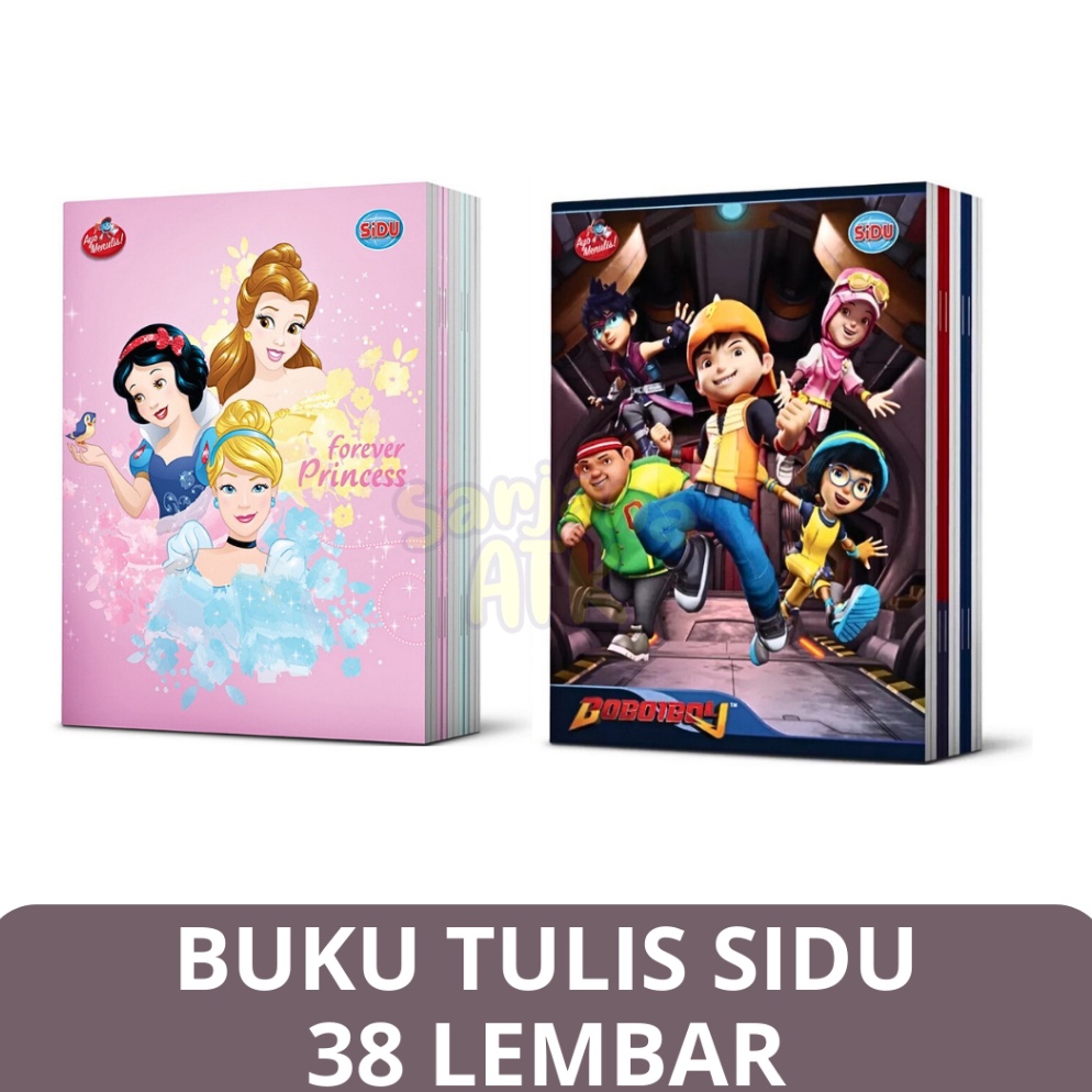 

dr✿Stok Banyak (10pcs) Buku Tulis 38 Lembar Sinar Dunia Z38