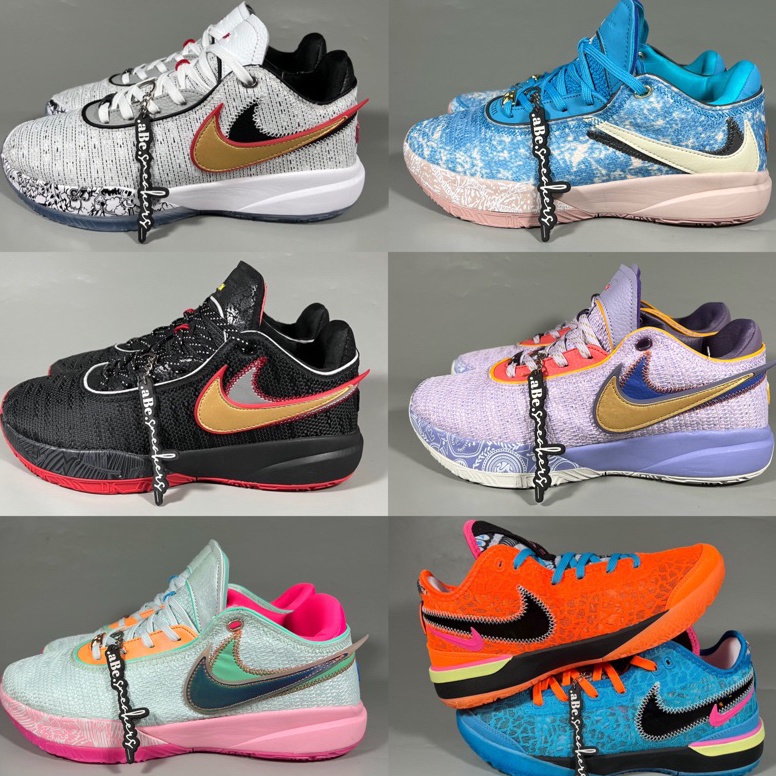 Terlaris.. Nike Lebron 20 The Debut Black University Red Vivid Purple