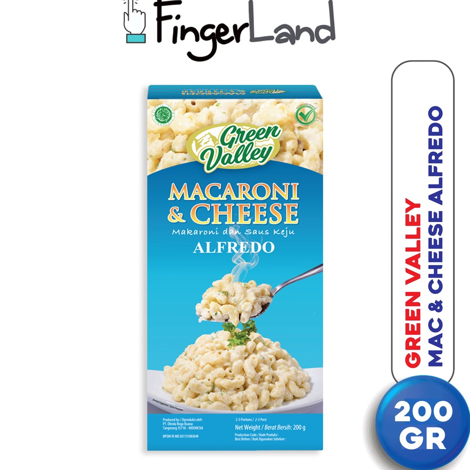 

Stock Banyak GREEN VALLEY Macaroni and Cheese Alfredo Sauce 200 Gram Mac n Cheese Terbaru