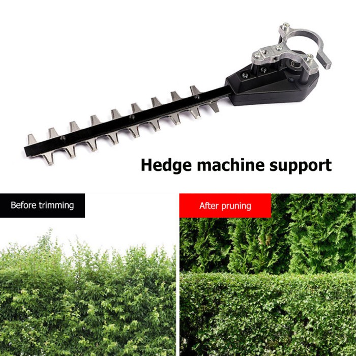 [Gunting] Alat Mesin Penggiling Sudut Adaptor Modifikasi Aksesoris Hedge Trimmer [Rumput]