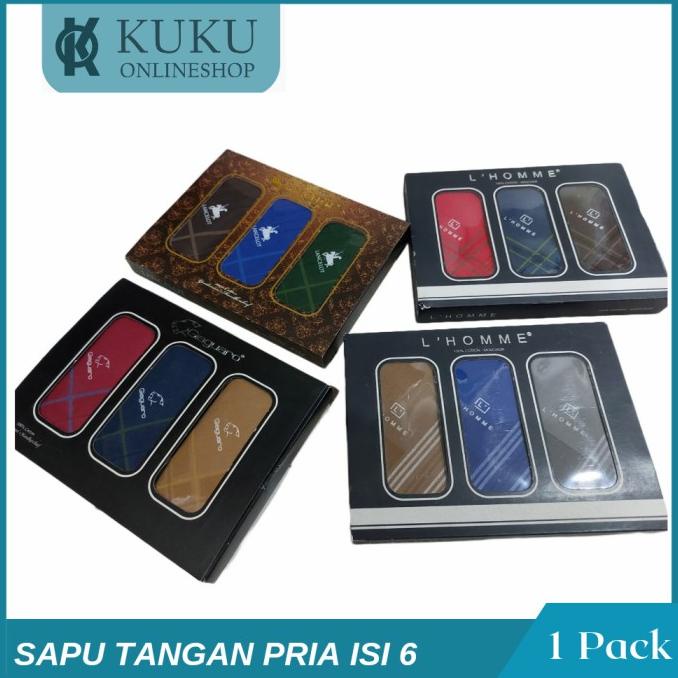 Sapu Tangan | Handkerchief | Sapu tangan pria katun | Lap muka