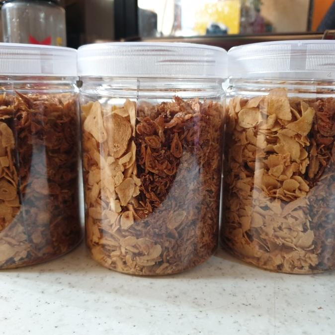 

Bawang Goreng : Bawang Merah & Bawang Putih, kemasan Combo