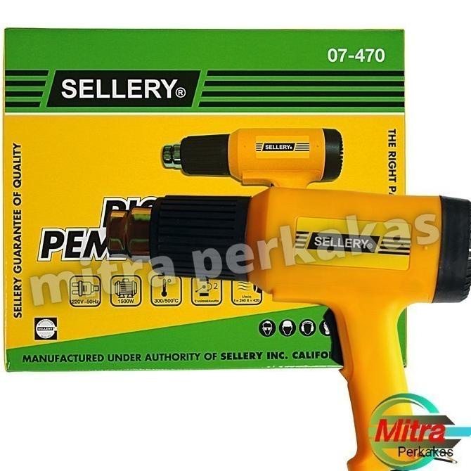 Hot Air Gun Blower Panas / Pemanas Stiker Kaca Film Sellery