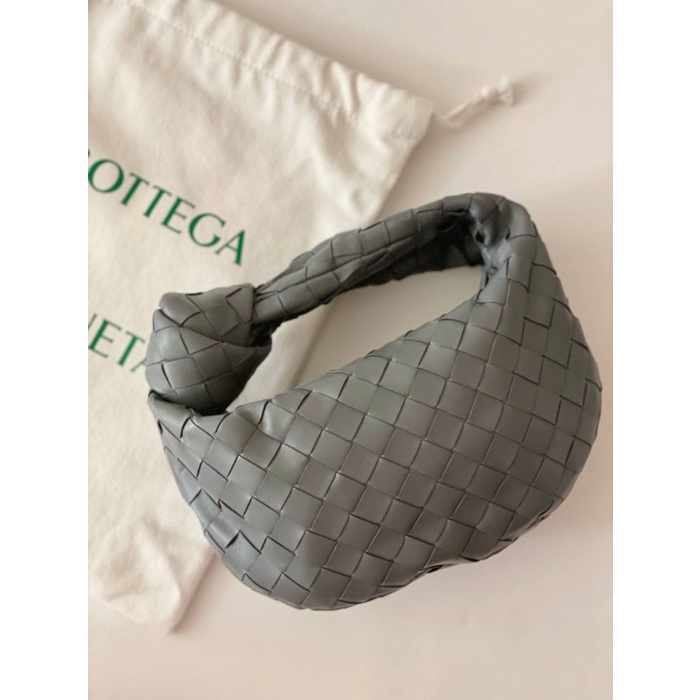 Bottega Veneta BV Mini Jodie Bag in Thunder Grey GHW