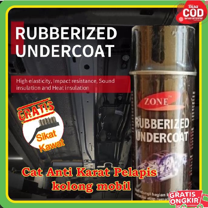 Cat Anti Karat Pelapis kolong mobil flinkote rubberized Undercoat