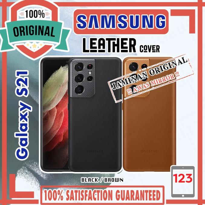 Case Samsung Galaxy S21 Plus S21 Ultra Samsung Leather Cover Original