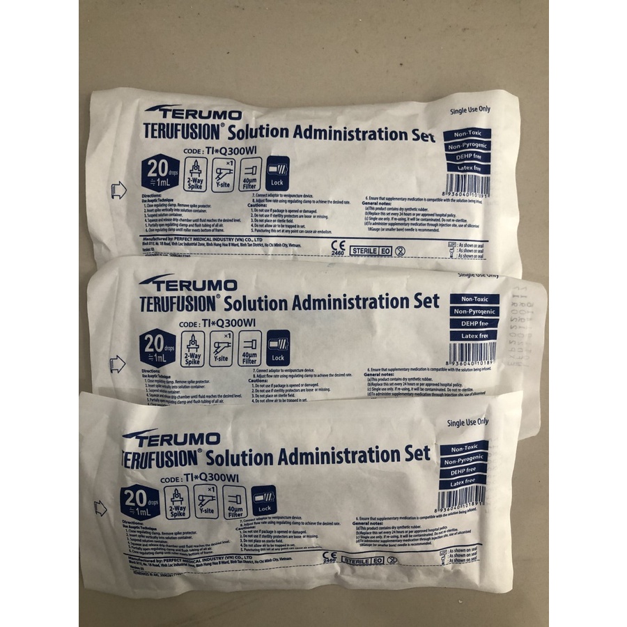 TERUMO - Terufusion Infusion Set  TIQ300WI/ Selang Infus Set Dewasa Terumo
