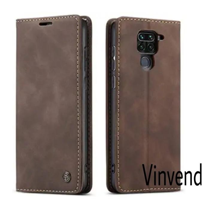 Xiaomi Redmi Note 9 Flip Case Caseme Cover Leather Wallet Dompet