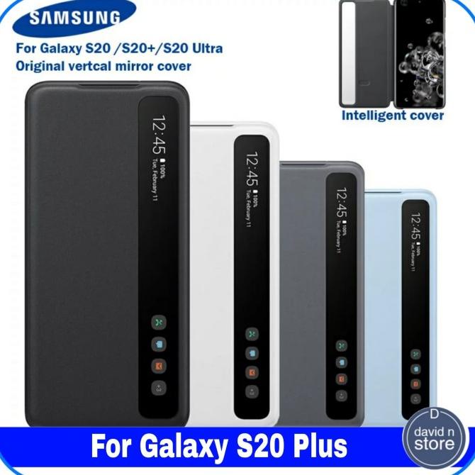 Casing Samsung Galaxy S20 Plus S 20 Plus Flip Case Original Cover
