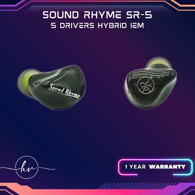 Sound Rhyme SR5 4BA + 1 Dynamic Driver Hybrid Earphone