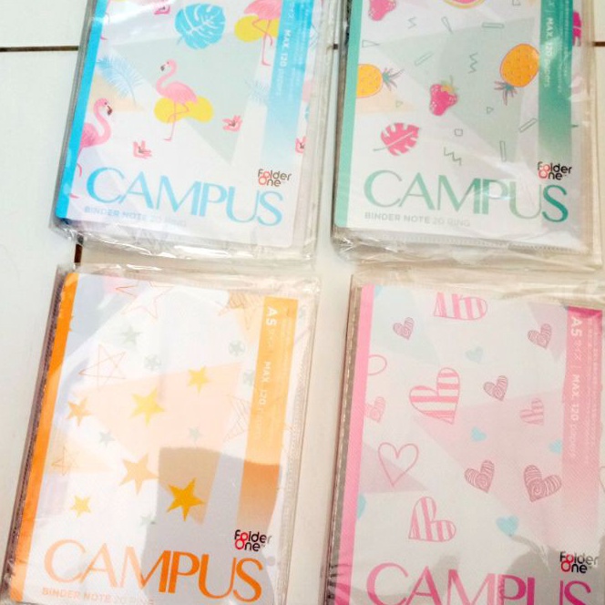 

[A-B♫✪B] binder note / map loose leaf A5 kecil. folder one. (1 pcs)- murahh.!!