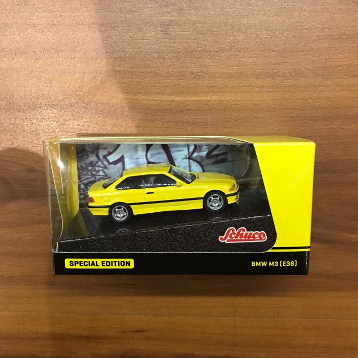 PROMO TARMAC X SCHUCO BMW M3 (E36) YELLOW TERMURAH
