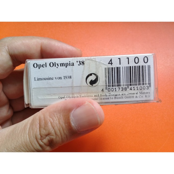 DISKON SPESIAL BUSCH 41309 HORCH 853 GREEN SKALA 1:87 1/87 RARE DIECAST TERLARIS