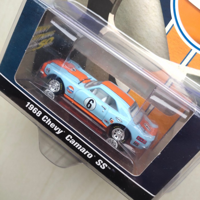 FLASH SALE JOHNNY LIGHTNING 1968 CAMARO GULF MIJO EXCLUSIVE LIMITED TERBARU