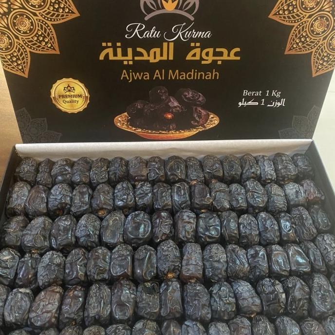 

SALE COD !!! KURMA AJWA PREMIUM 1KG RATU KURMA PACKING AMAN FITRARAMADAN66